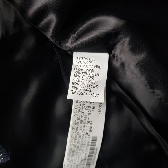 Zara Men Wool Jacket Size 36 - Picture 11 of 11